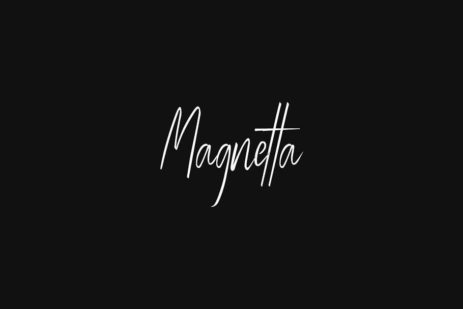 Шрифт Magnetta